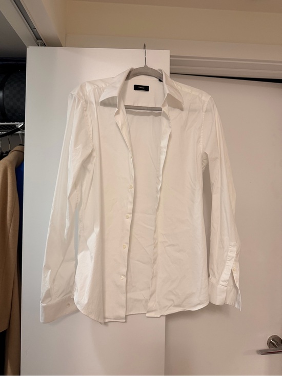Theory Other - Theory Sylvain Wealth Men's White Button Down Dress Shirt